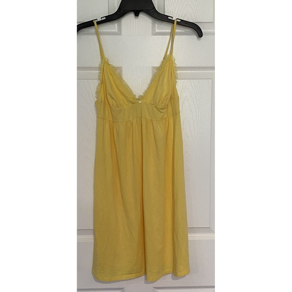 Victorias Secret Y2K Cotton Fairy Babydoll Mini Dress Size M Tiered Coquette Bow